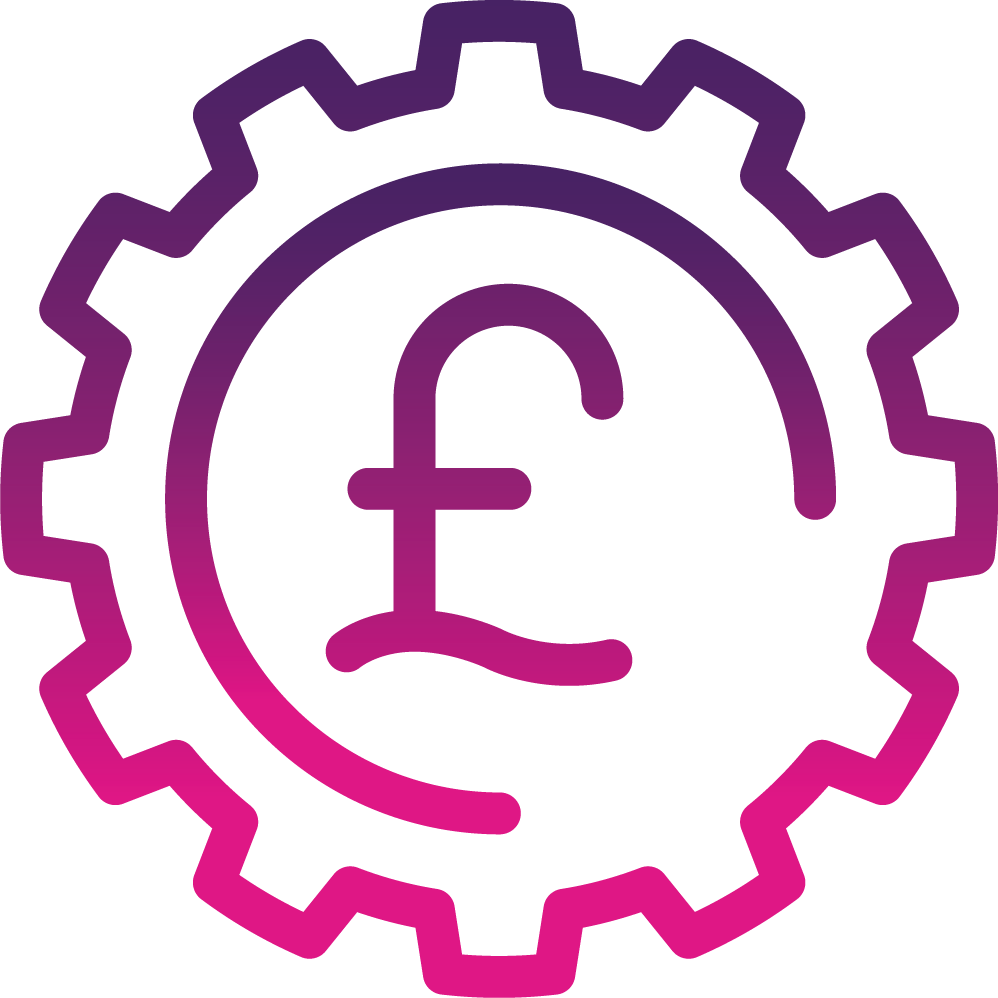 An icon showing a £ sign