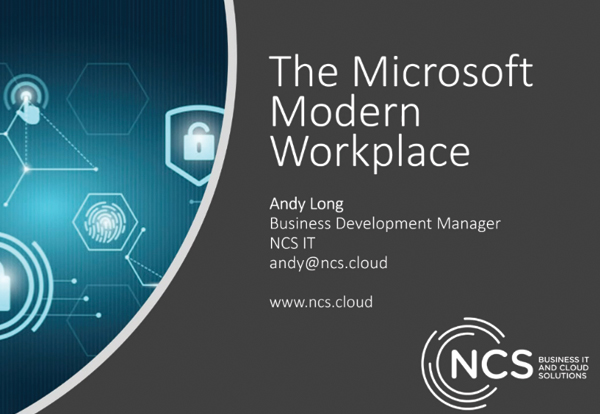 Microsoft Modern Workplace Webinar Recording